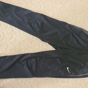 Nike black athletic training pants